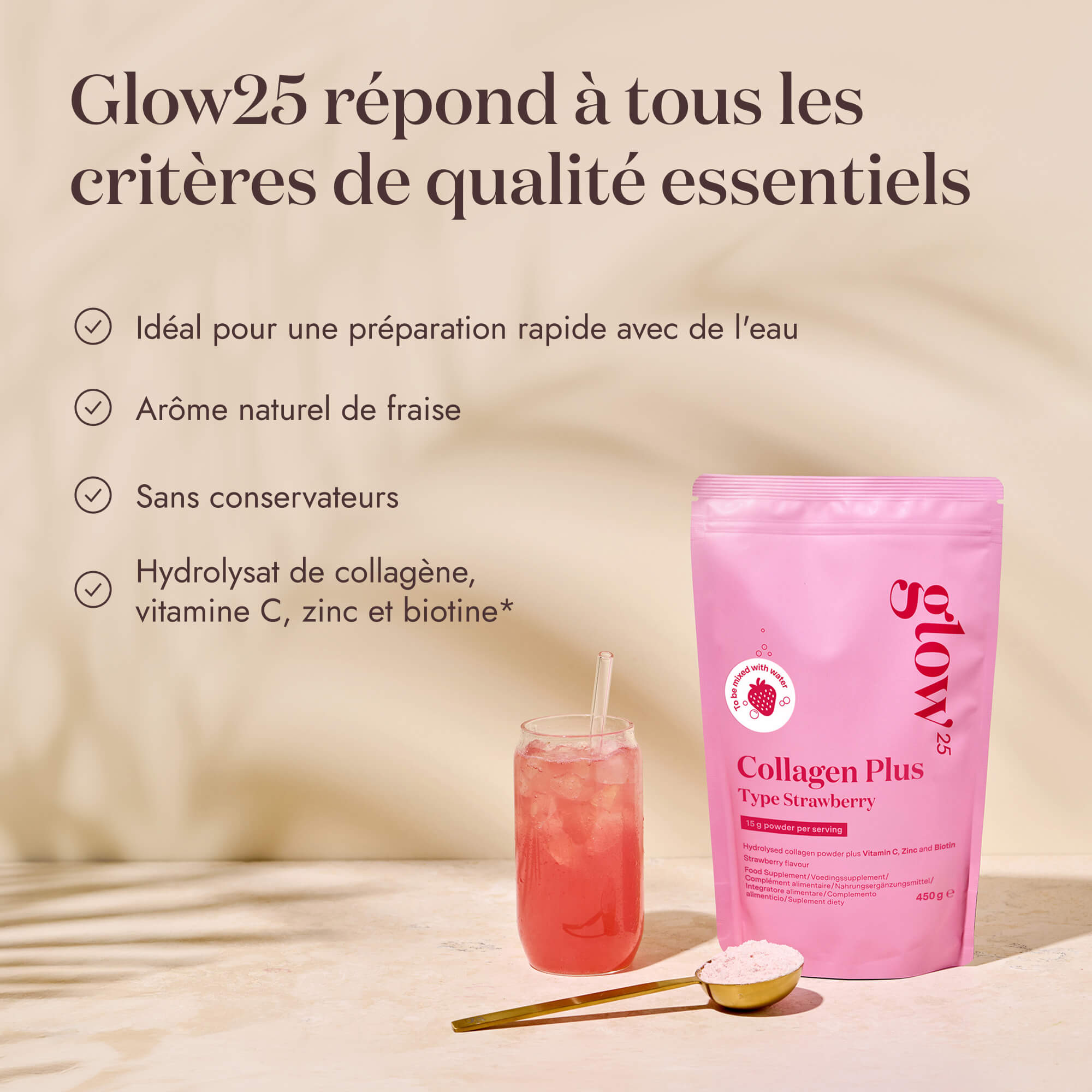 Glow25 Collagen Plus Type Strawberry
