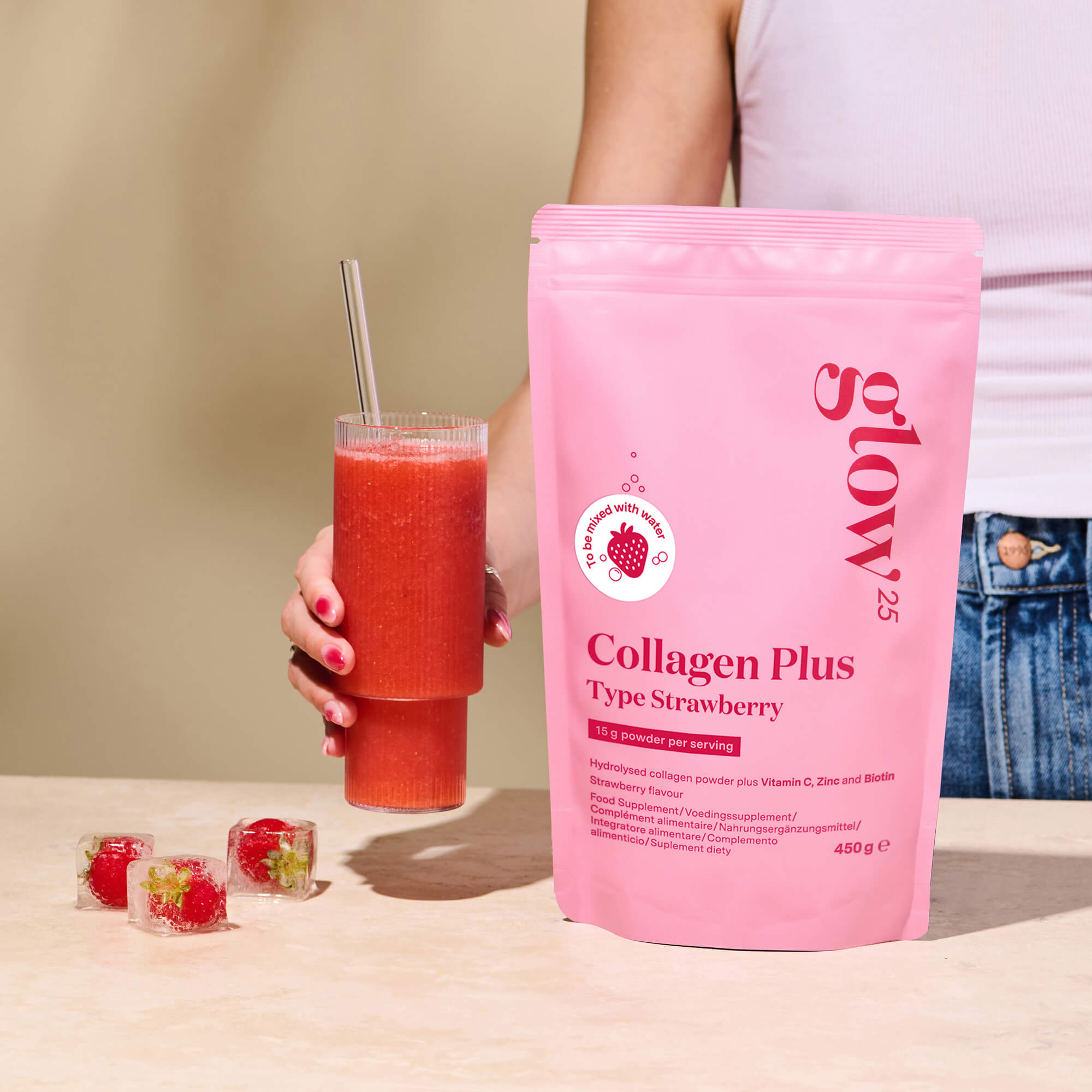 Glow25 Collagen Plus Type Strawberry