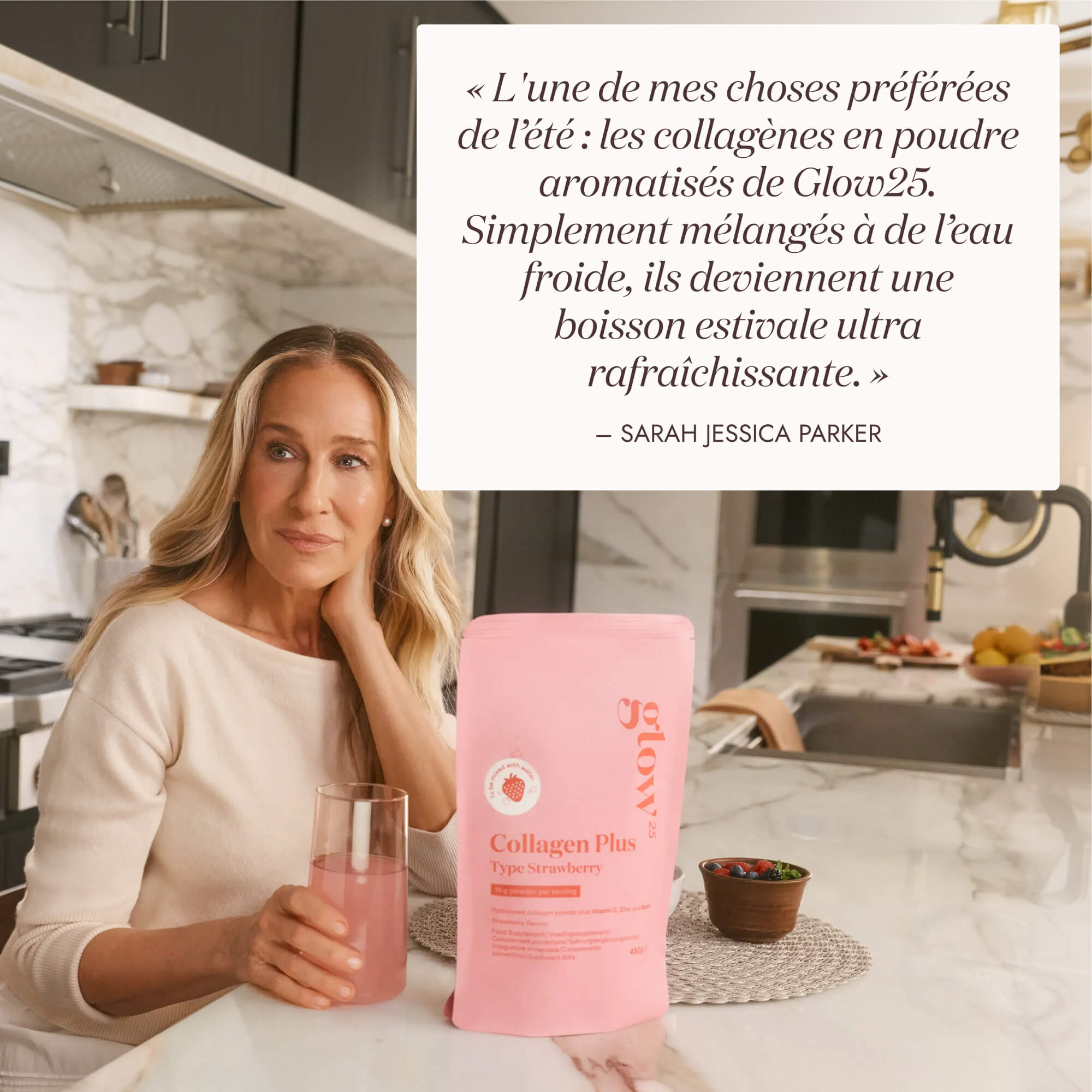 Glow25 Collagen Plus Type Strawberry