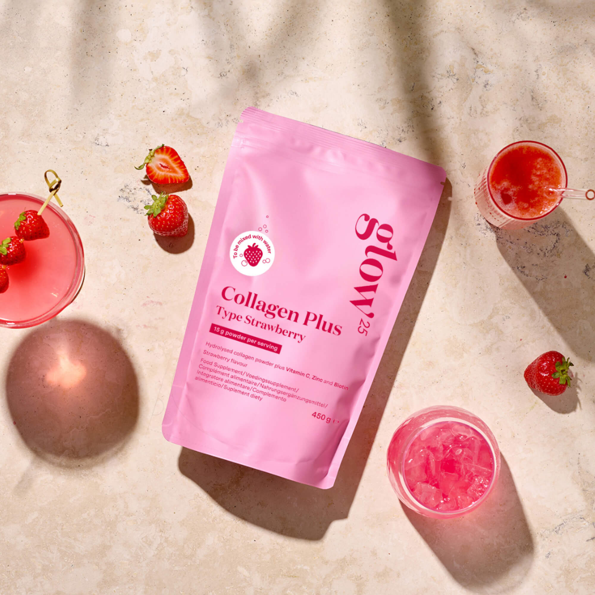 Glow25 Collagen Plus Type Strawberry