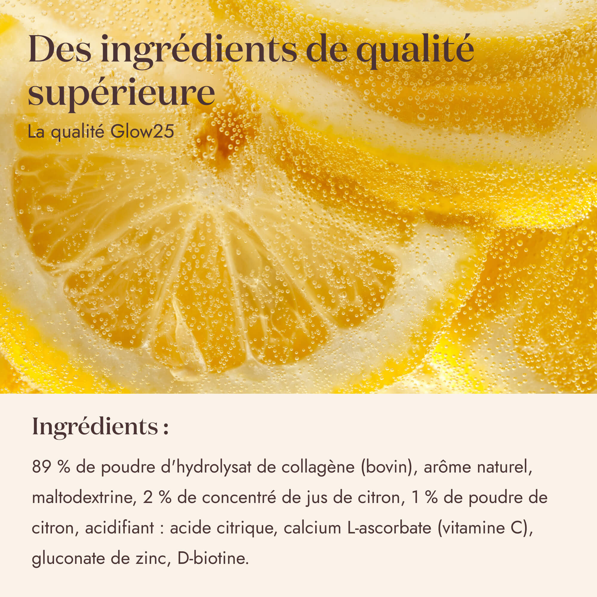 Glow25 Collagen Plus Type Lemon