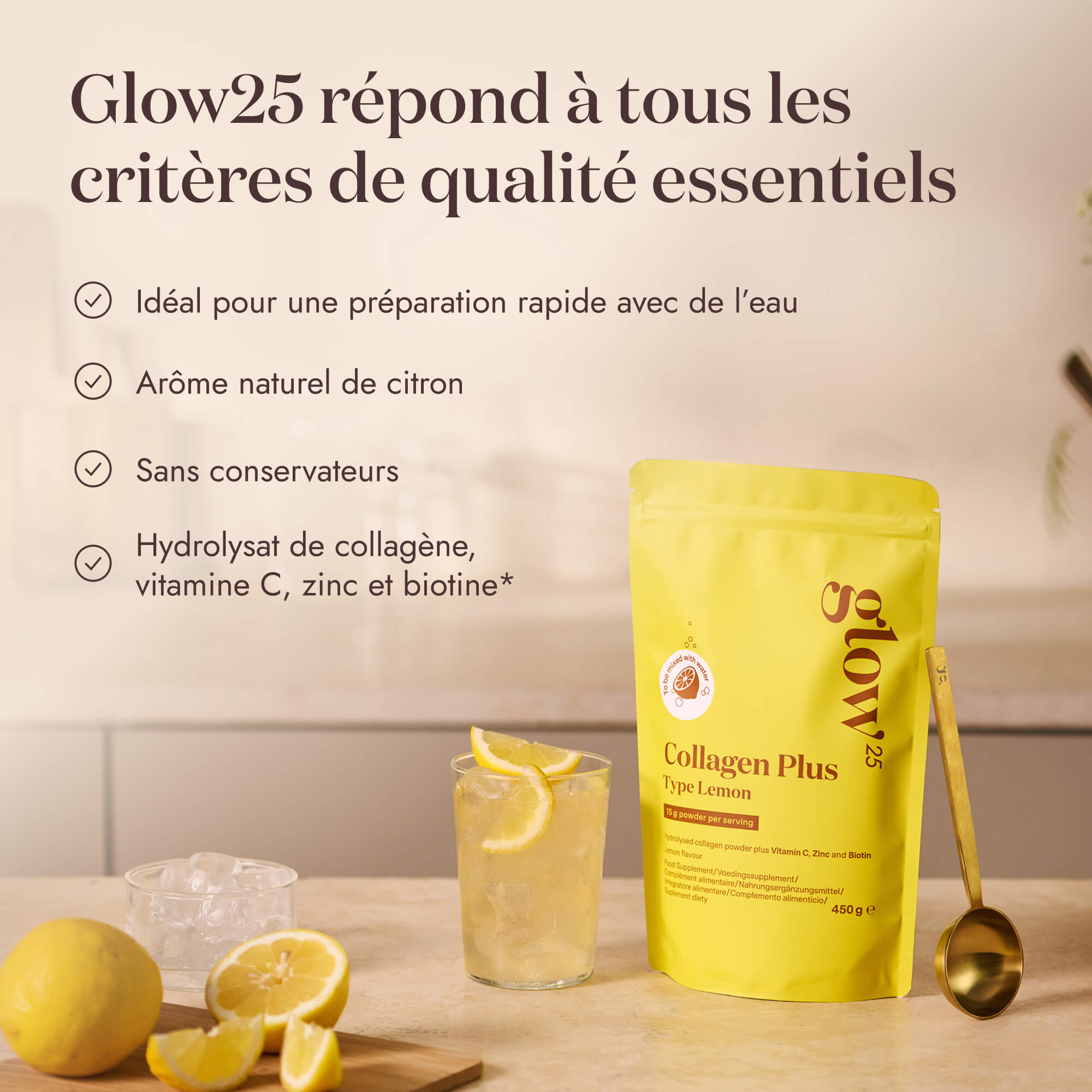 Glow25 Collagen Plus Type Lemon
