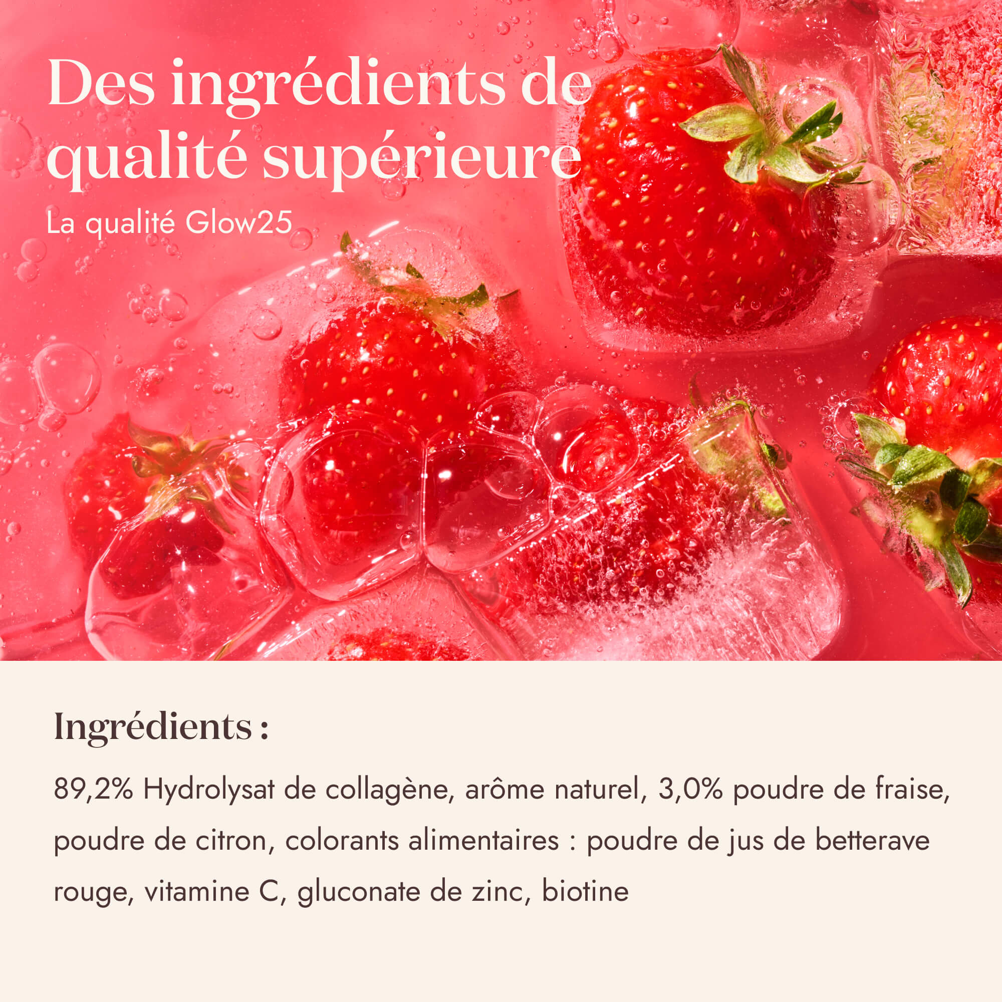 Glow25 Collagen Plus Type Strawberry
