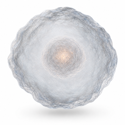 Cellula con riserve di creatina quasi vuote